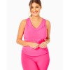 UPF 50+ Luxletic Euclid Scallop Bra Tank UPF 50+ Luxletic Euclid Scallop Bra Tank