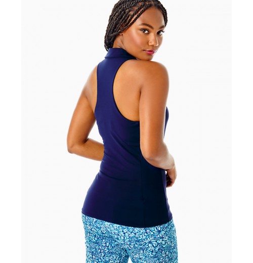 UPF 50+ Luxletic Lakelyn Bra Polo Top UPF 50+ Luxletic Lakelyn Bra Polo Top