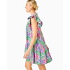 Aldena Ruffle Sleeve Cotton Dress Aldena Ruffle Sleeve Cotton Dress