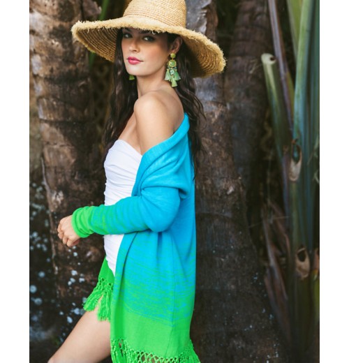 Tatum Ombre Fringe Cardigan Tatum Ombre Fringe Cardigan