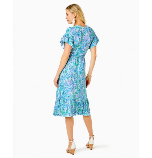 Juliet Ruffle Midi Dress Juliet Ruffle Midi Dress
