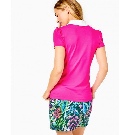 UPF 50+ Luxletic Frida Puff Sleeve Polo UPF 50+ Luxletic Frida Puff Sleeve Polo
