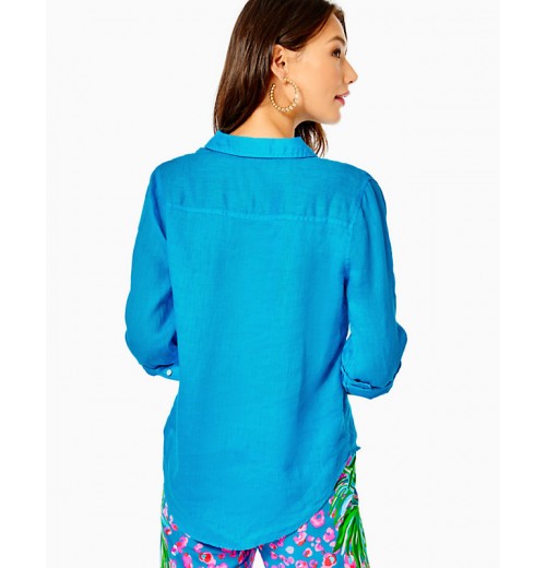Sea View Button Down Top Sea View Button Down Top