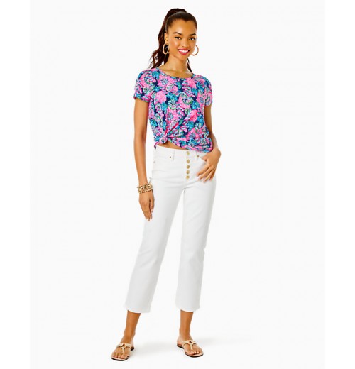 27" South Ocean High Rise Straight Leg Jean 27" South Ocean High Rise Straight Leg Jean