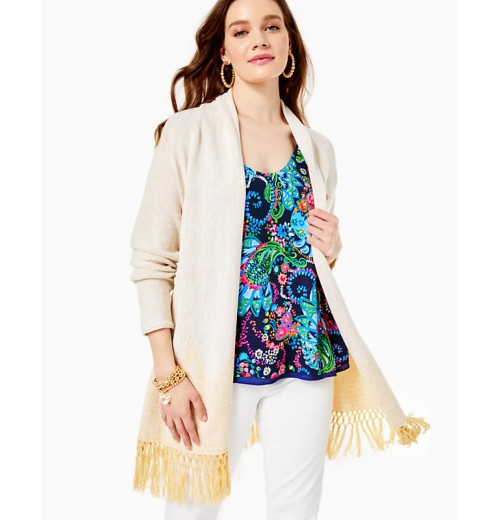 Tatum Long Fringe Hem Cardigan Tatum Long Fringe Hem Cardigan
