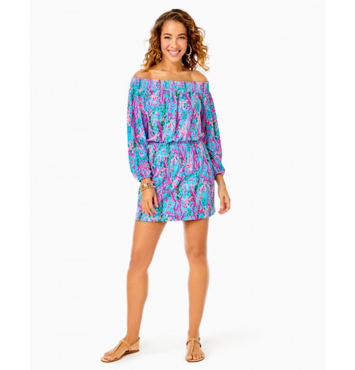 Cyla Off-The-Shoulder Romper Cyla Off-The-Shoulder Romper