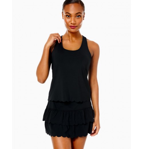 UPF 50+ Claralee Scallop Bra Tank Top UPF 50+ Claralee Scallop Bra Tank Top