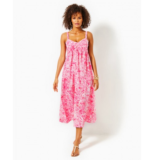 Azora Cotton Midi Dress Azora Cotton Midi Dress