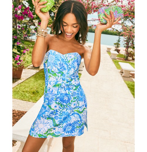 Kylo Strapless Skirted Romper Kylo Strapless Skirted Romper