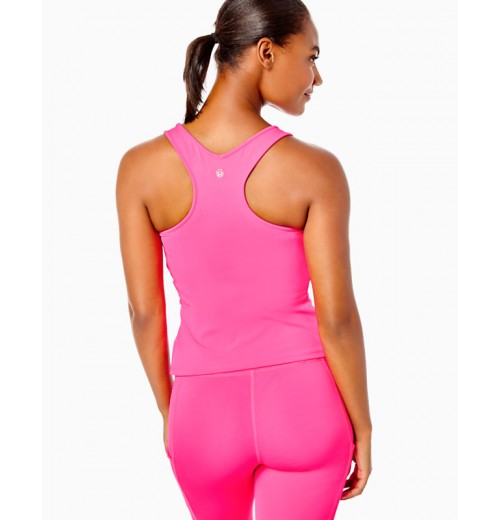 UPF 50+ Luxletic Euclid Scallop Bra Tank UPF 50+ Luxletic Euclid Scallop Bra Tank