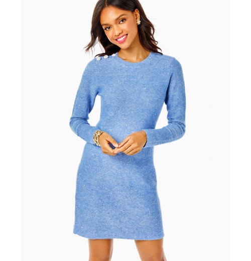 Morgen Sequin Sweater Dress Morgen Sequin Sweater Dress