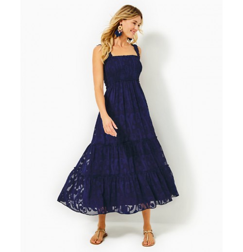 Hadly Smocked Maxi Dress Hadly Smocked Maxi Dress
