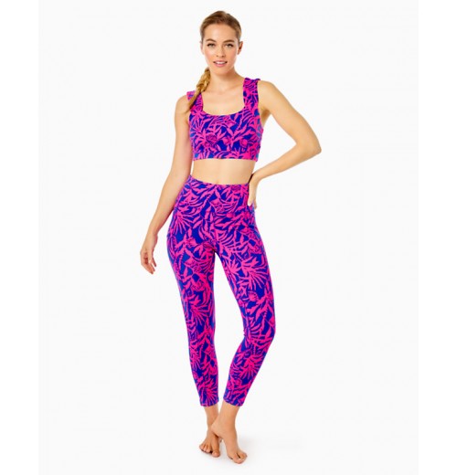 UPF 50+ Luxletic Karena Ruffle Sports Bra UPF 50+ Luxletic Karena Ruffle Sports Bra