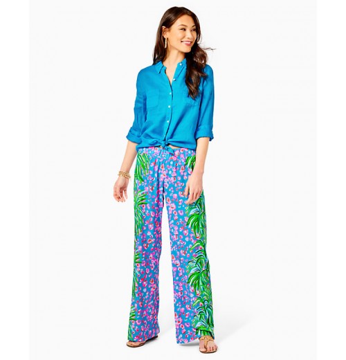 Sea View Button Down Top Sea View Button Down Top