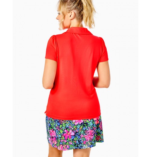 UPF 50+ Luxletic Frida Puff Sleeve Polo UPF 50+ Luxletic Frida Puff Sleeve Polo