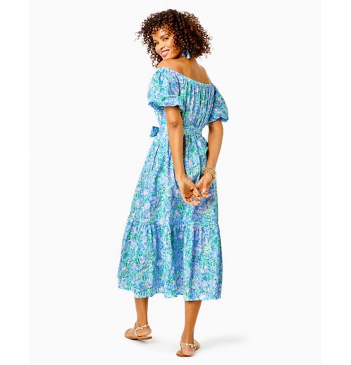 Tamie Off-the-Shoulder Midi Dress Tamie Off-the-Shoulder Midi Dress