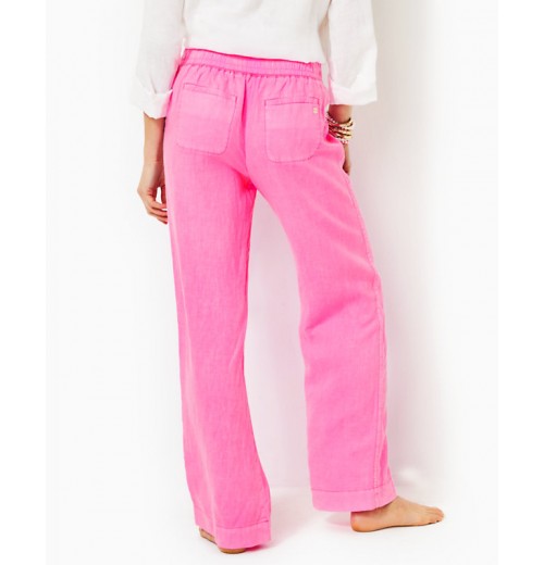 32" Deri Linen Palazzo Pant 32" Deri Linen Palazzo Pant