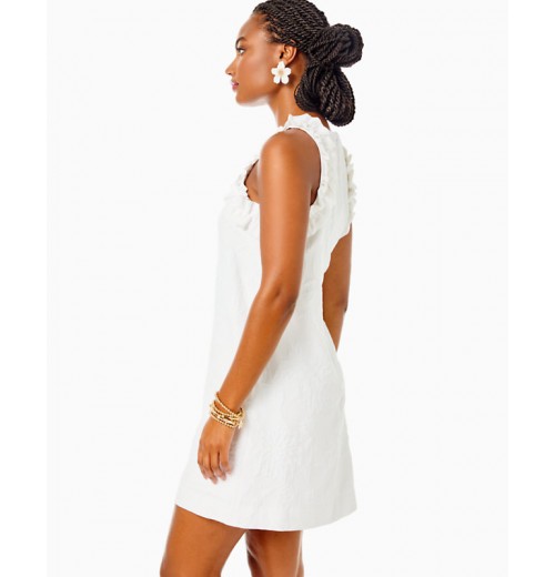 Kailee Stretch Ruffle Shift Kailee Stretch Ruffle Shift