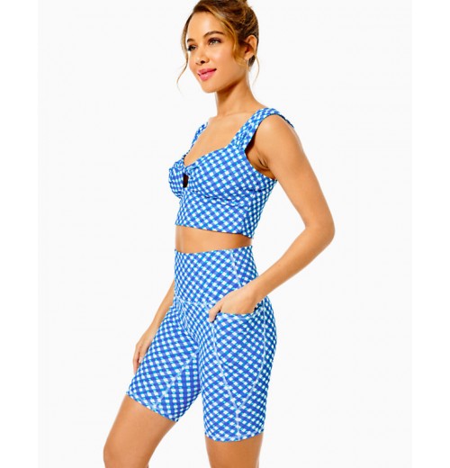 UPF 50+ Luxletic 8" South Beach High Rise Bike Short UPF 50+ Luxletic 8" South Beach High Rise Bike Short