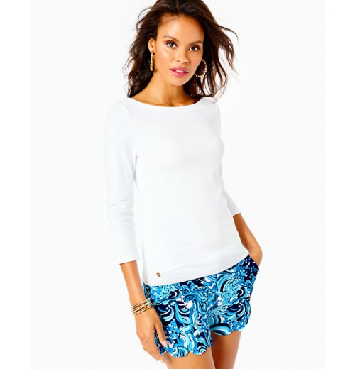 Halee 3/4-Sleeve Top Halee 3/4-Sleeve Top