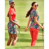 UPF 50+ Luxletic Frida Puff Sleeve Polo UPF 50+ Luxletic Frida Puff Sleeve Polo