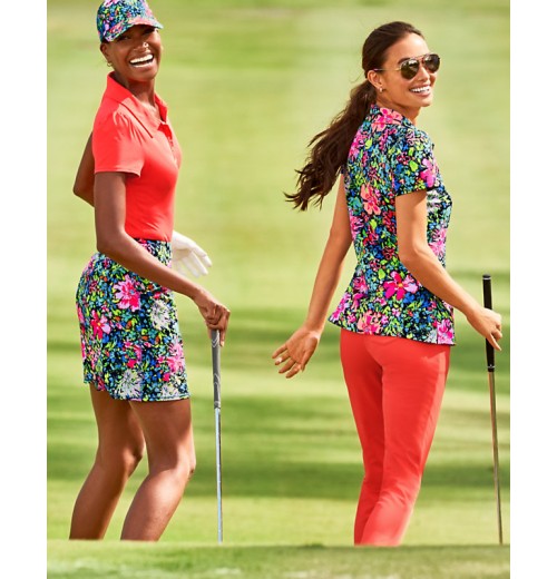 UPF 50+ Luxletic Frida Puff Sleeve Polo UPF 50+ Luxletic Frida Puff Sleeve Polo