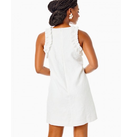 Kailee Stretch Ruffle Shift Kailee Stretch Ruffle Shift