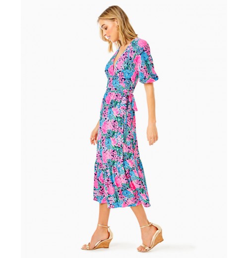 Brantley Midi Wrap Dress Brantley Midi Wrap Dress