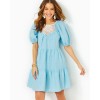 Charlet Short Sleeve Linen Dress Charlet Short Sleeve Linen Dress