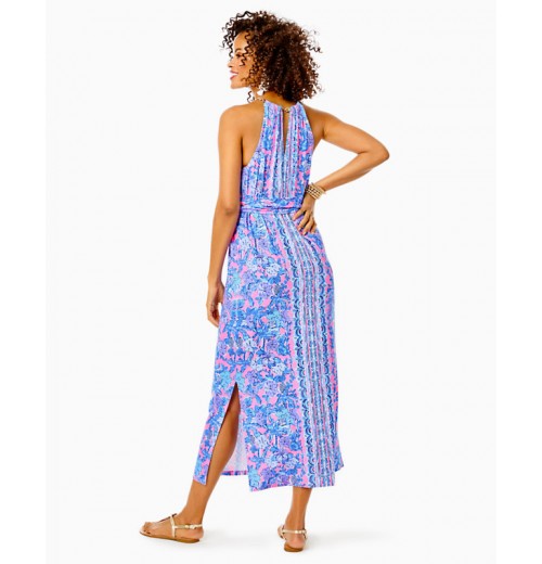 Bingham Halter Midi Dress Bingham Halter Midi Dress
