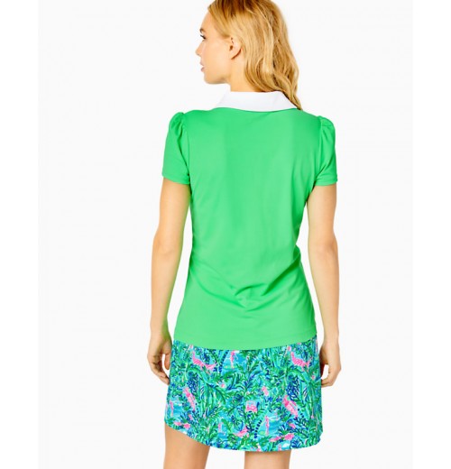 UPF 50+ Luxletic Frida Puff Sleeve Polo UPF 50+ Luxletic Frida Puff Sleeve Polo