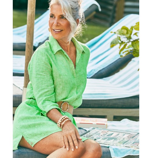 Pilar Linen Tunic Dress Pilar Linen Tunic Dress