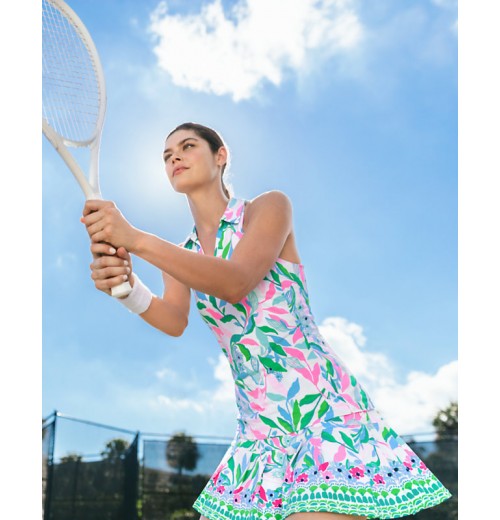UPF 50+ Luxletic Lakelyn Bra Polo Top UPF 50+ Luxletic Lakelyn Bra Polo Top
