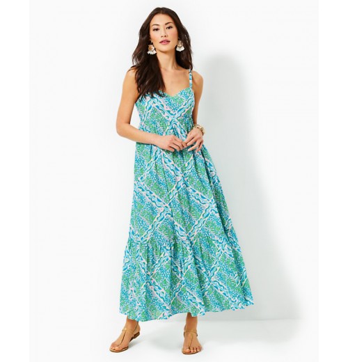 Hiedi Cotton Maxi Dress Hiedi Cotton Maxi Dress