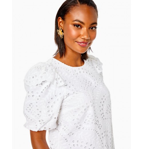 Aleena Eyelet Top Aleena Eyelet Top