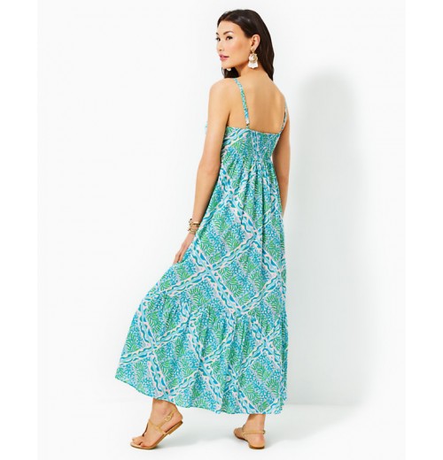 Hiedi Cotton Maxi Dress Hiedi Cotton Maxi Dress