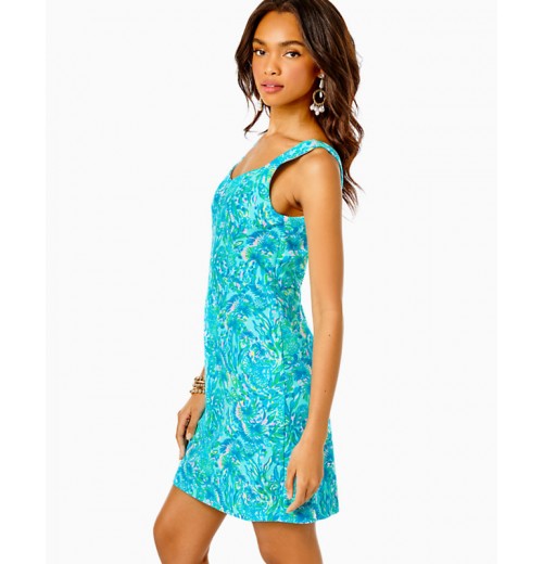 Del Rey Stretch Shift Dress Del Rey Stretch Shift Dress