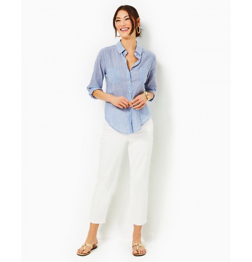 Sea View Button Down Top Sea View Button Down Top