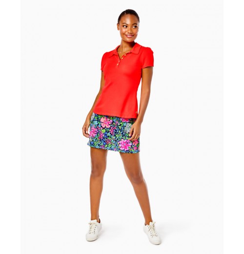 UPF 50+ Luxletic Frida Puff Sleeve Polo UPF 50+ Luxletic Frida Puff Sleeve Polo