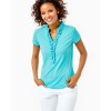 UPF 50+ Luxletic Frida Ruffle Polo Top UPF 50+ Luxletic Frida Ruffle Polo Top
