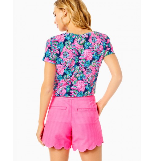 5" Buttercup Scallop Hem Short 5" Buttercup Scallop Hem Short