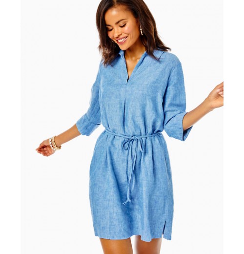 Pilar Linen Tunic Dress Pilar Linen Tunic Dress