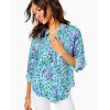 Sea View Linen Button Down Top Sea View Linen Button Down Top
