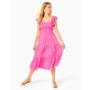 Jilly Smocked Midi Dress Jilly Smocked Midi Dress