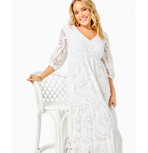 Breanne Eyelet Maxi Dress Breanne Eyelet Maxi Dress