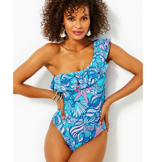 Caelum Ruffle One-Piece Swimsuit Caelum Ruffle One-Piece Swimsuit