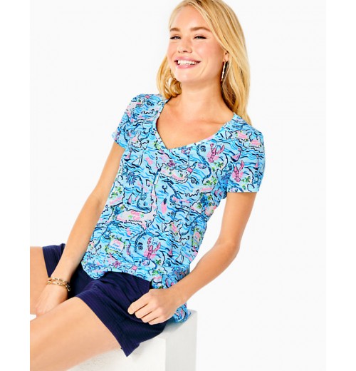 Etta V-Neck Top Etta V-Neck Top
