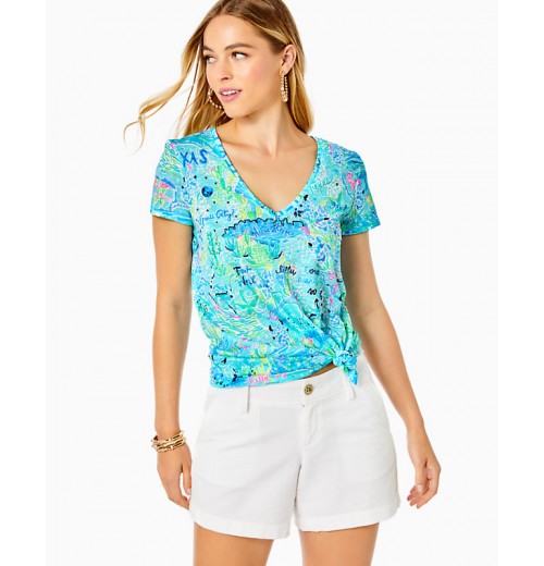 Etta V-Neck Top Etta V-Neck Top