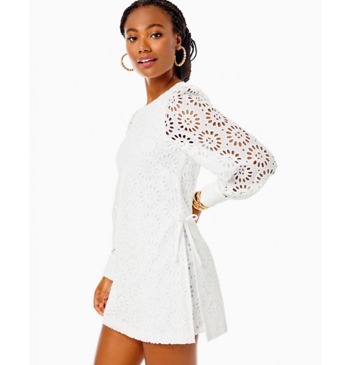 Aisha Eyelet Romper Aisha Eyelet Romper