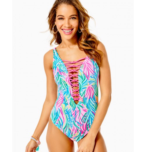 Isle Lattice One-Piece Swimsuit Isle Lattice One-Piece Swimsuit